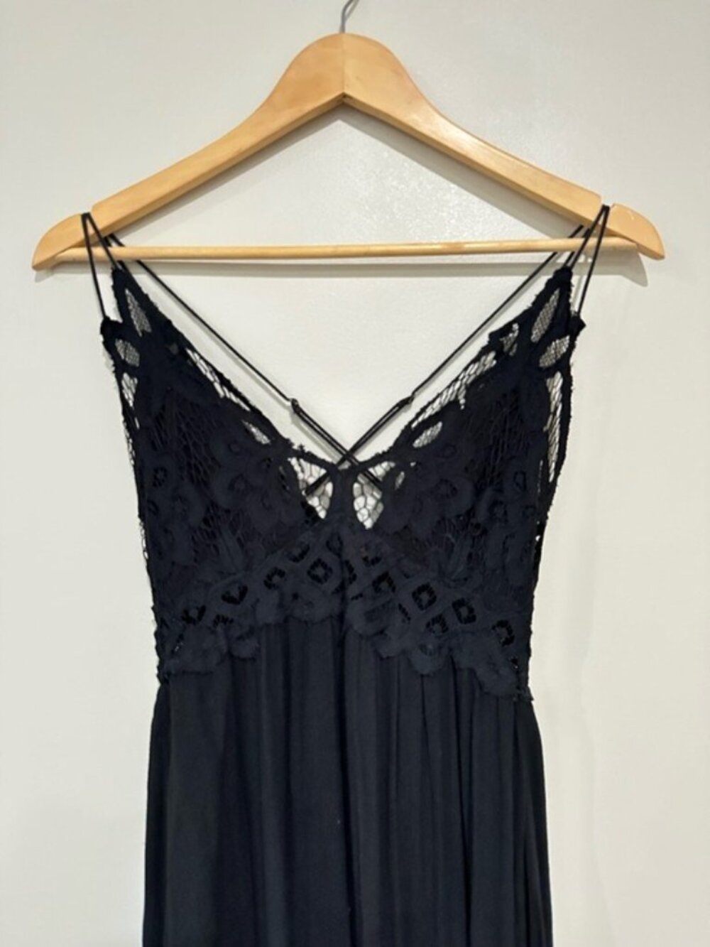 Free People FP One Adella Slip Dress S Gossip Girl Reboot Luna La Boho - Picture 5 of 12